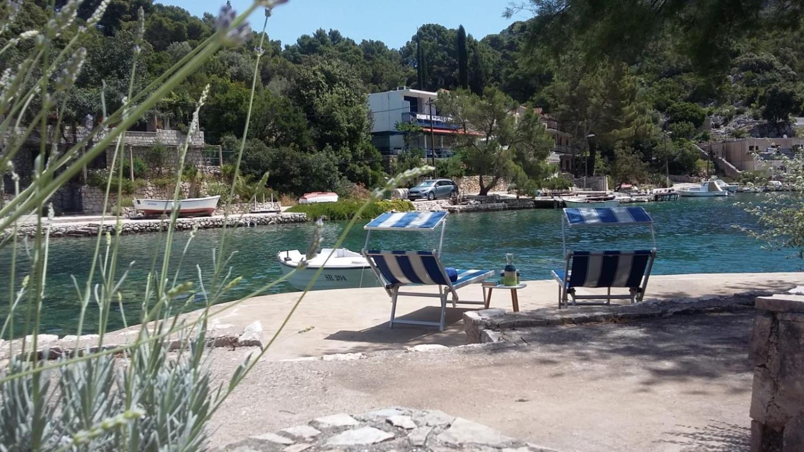 Apartment Nadine Mljet Mit Meerblick Okuklje Eksteriør bilde
